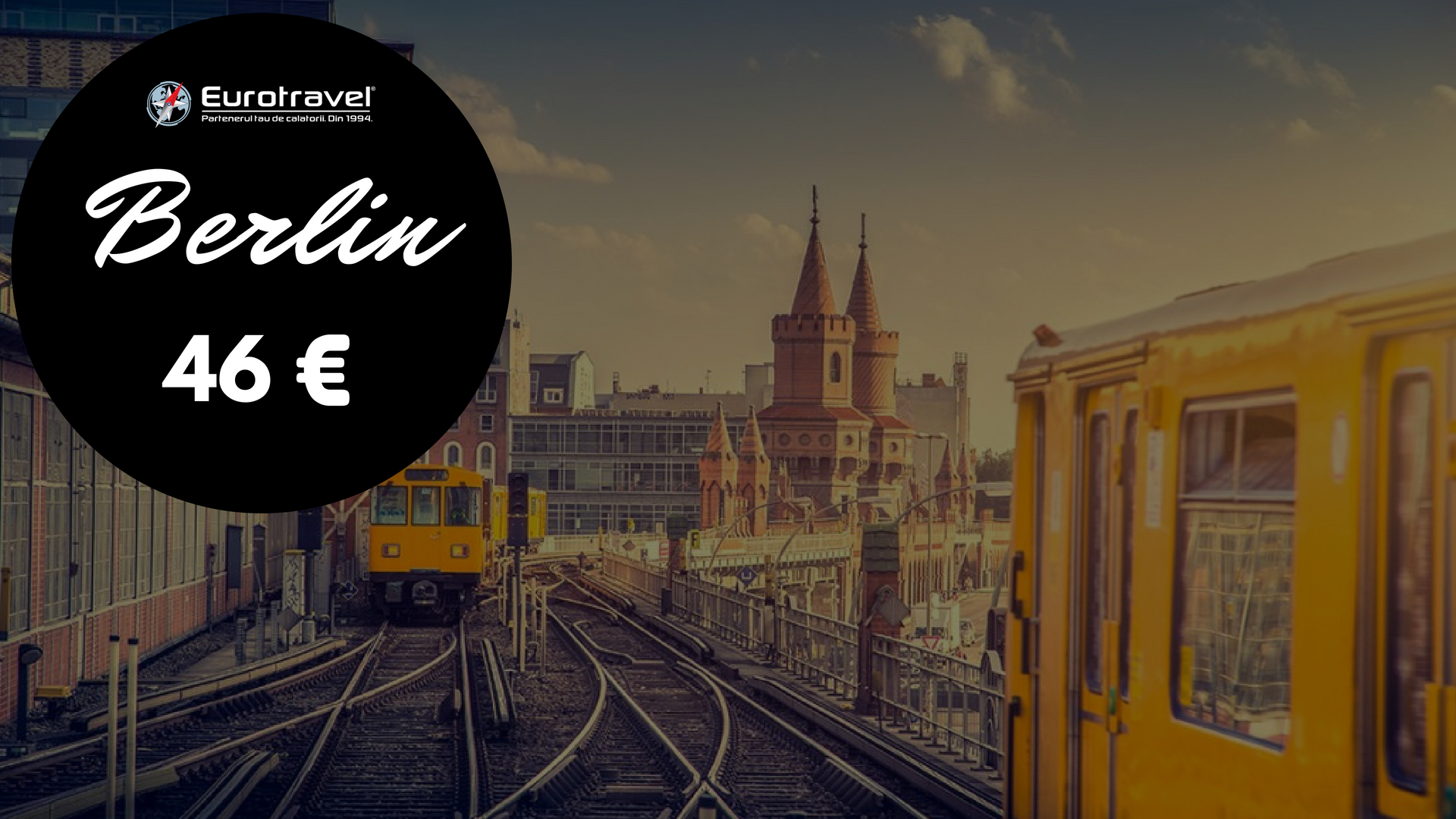 Oferta Bilete de Avion – Berlin de la 46 euro | Rezervi simplu si rapid